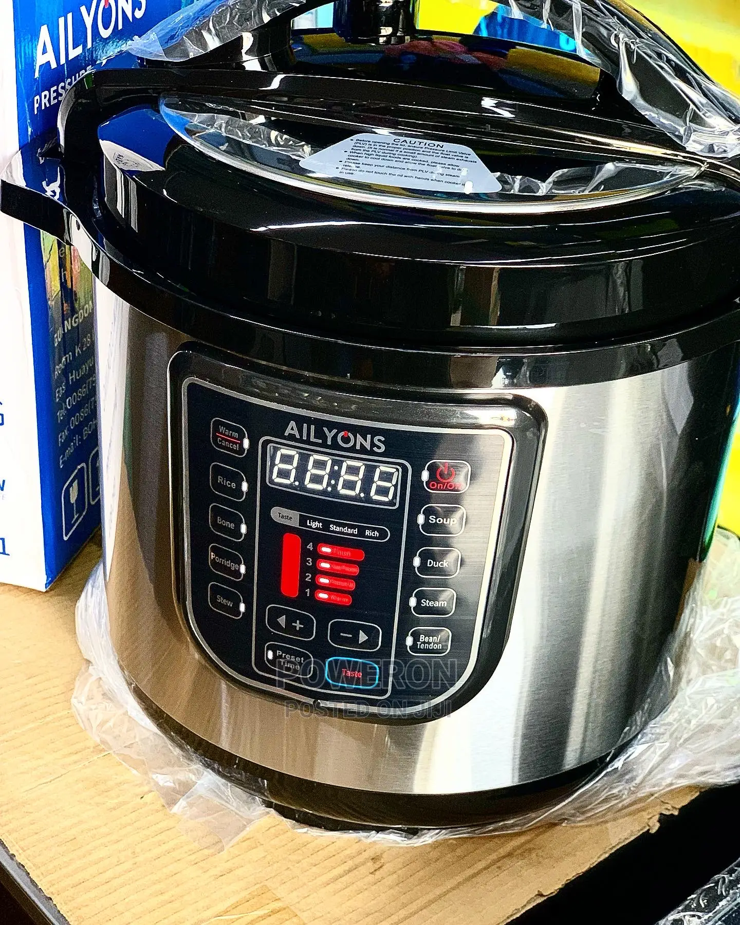 Ailyons Pressure Cooker 8L