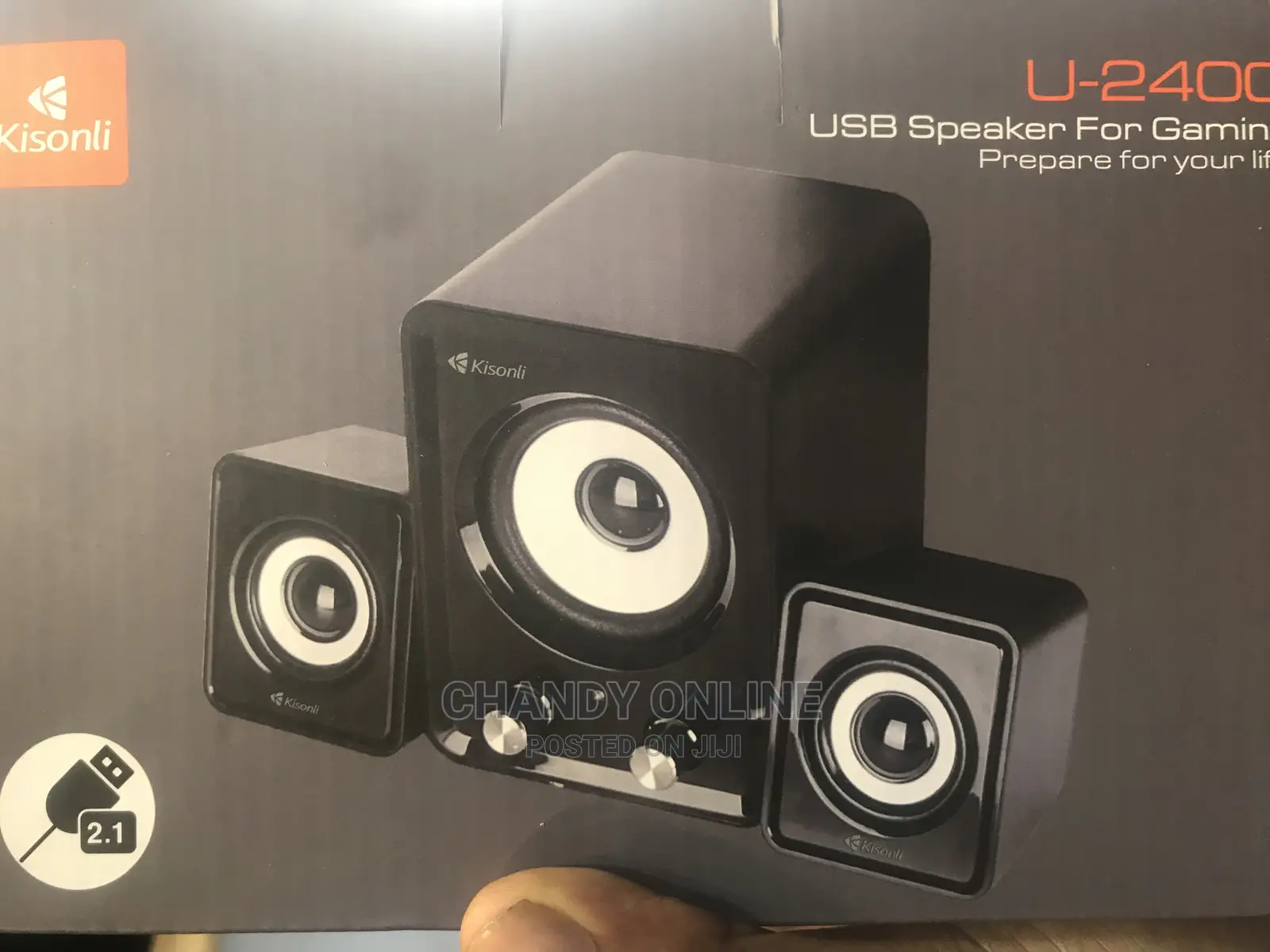 Kisonli U-2400 USB Speaker For Gaming
