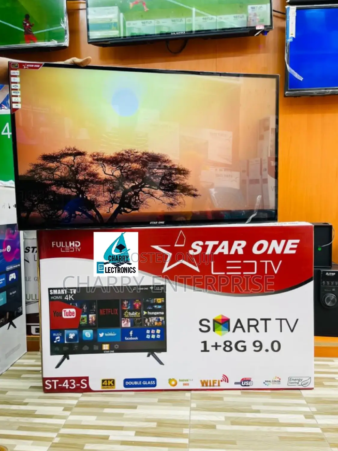 STAR ONE Android Smart Full HD Tv43 Inch Wi-Fi