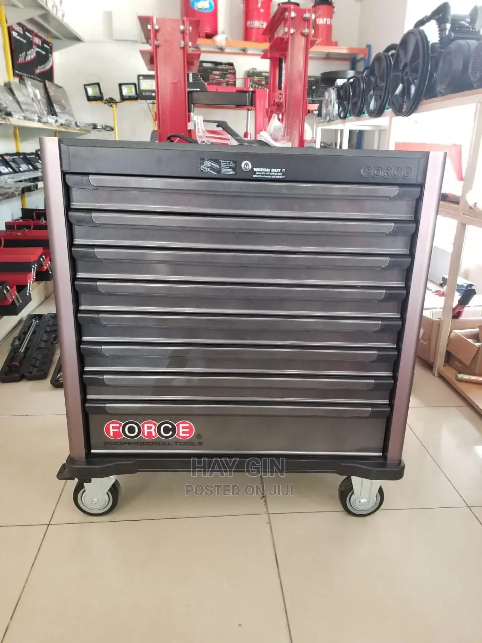 Force Service Tool Set Cabinet