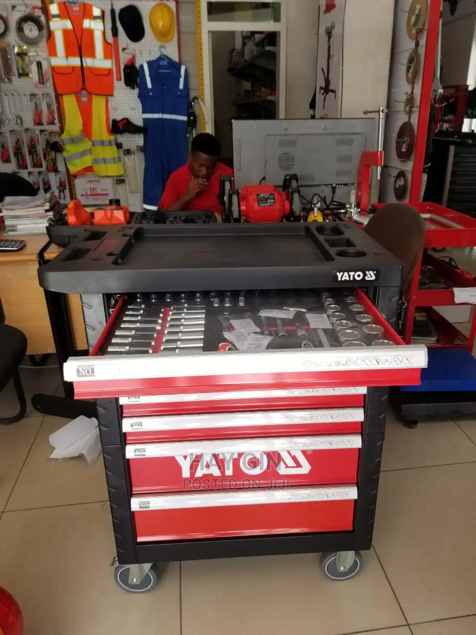 Yato Hand Tools Service Tool Cabinet With Tools