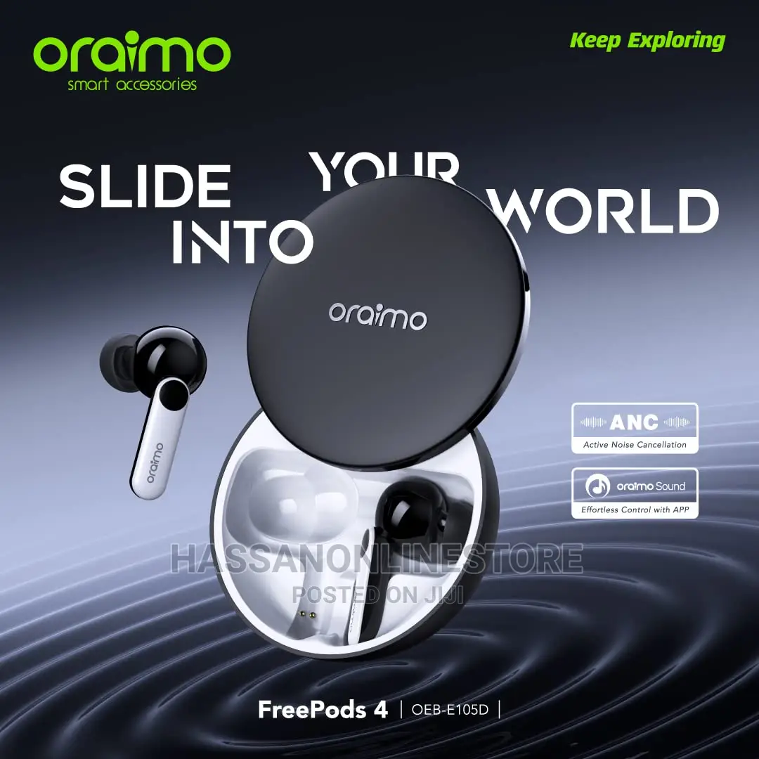 Oraimo Freepods 4 TWS Earphones With ANC