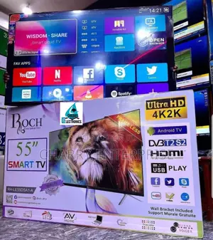 ROCH Smart Android UHD 4K2K 55 Inch