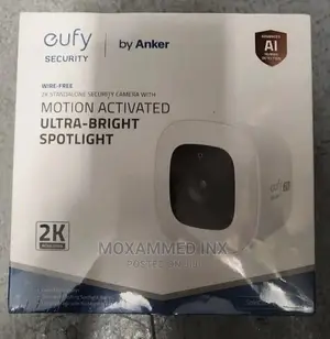 Eufy Security Camera With Motion Activated Ultra Bright