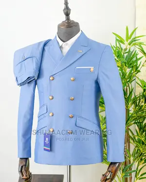 8 Button Mens Suit