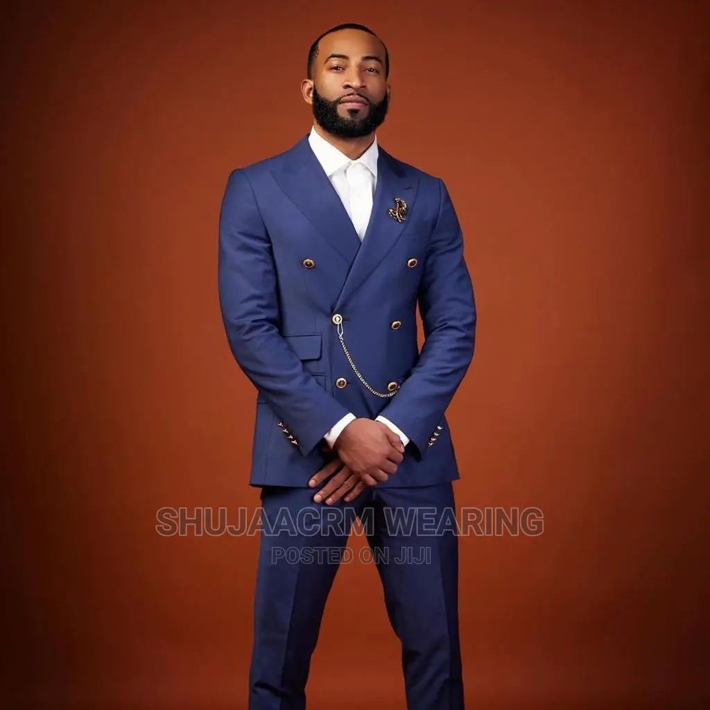 8 Button Mens Suit