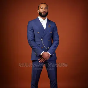 8 Button Mens Suit