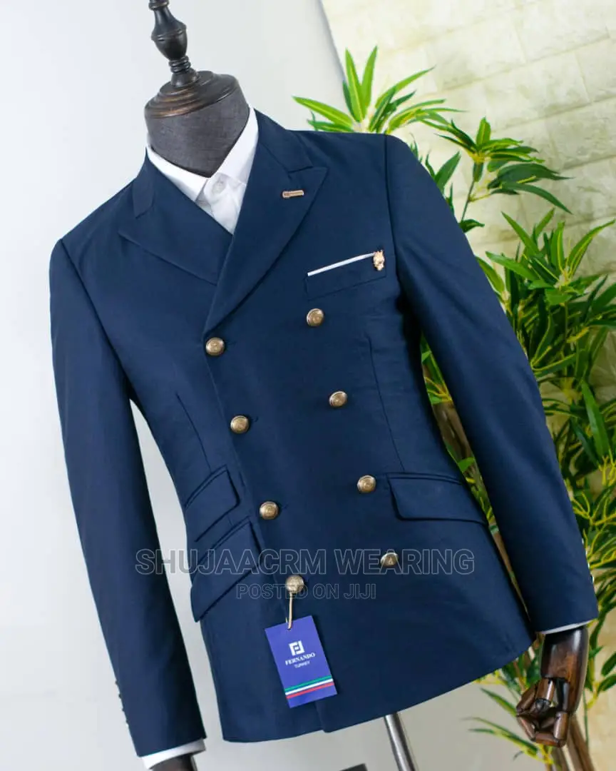 8 Button Mens Suit