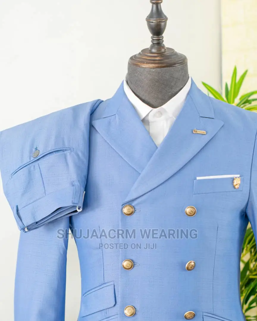 8 Button Mens Suit