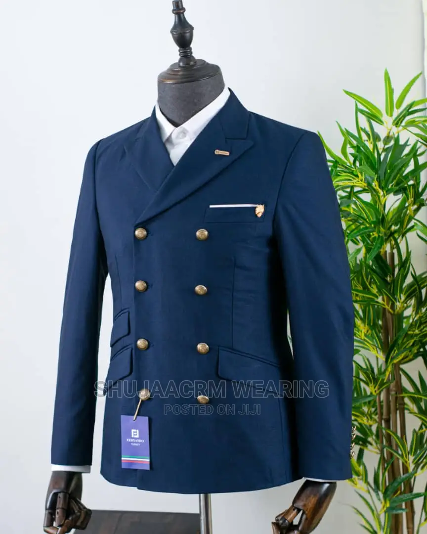 8 Button Mens Suit
