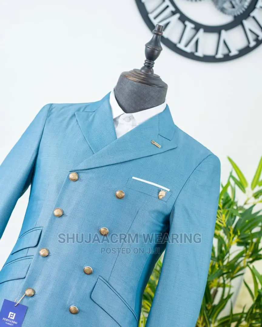 8 Button Mens Suit