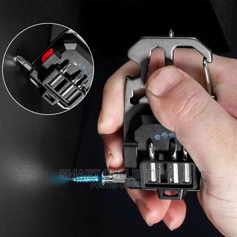 Keychain Flashlights Rechargeable Camping With Screwdriver