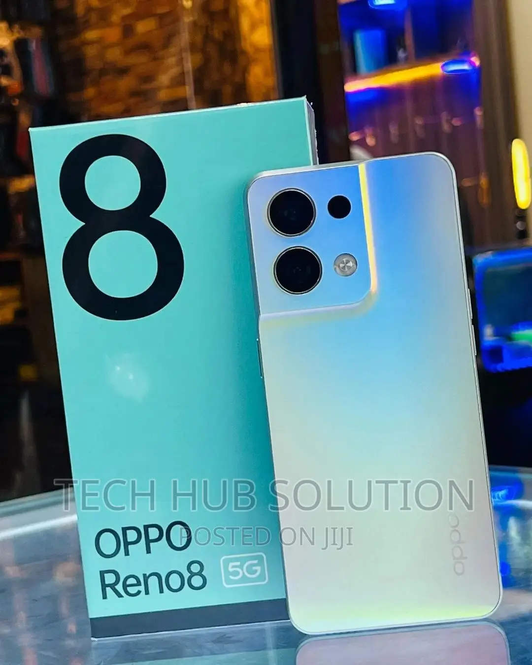 New Oppo Reno8 4G 256 GB Black