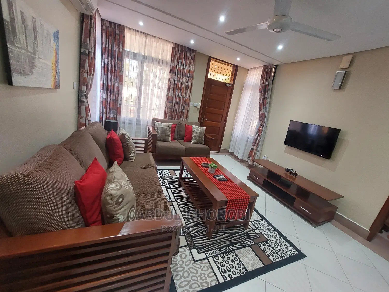 Furnished 2bdrm Apartment in Mikocheni for rent