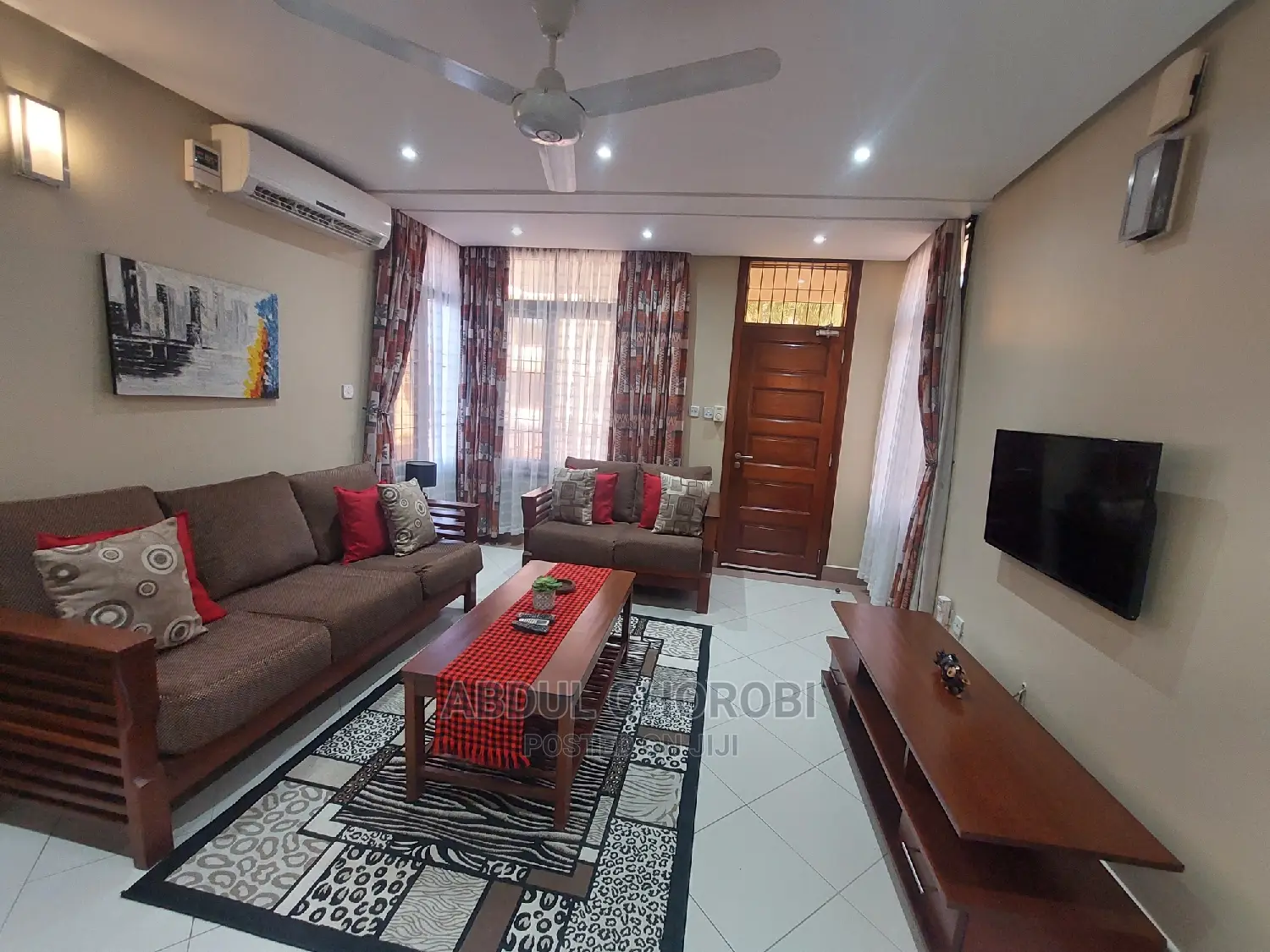 Furnished 2bdrm Apartment in Mikocheni for rent