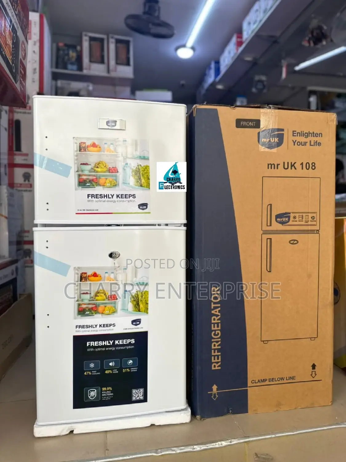 Mr UK Fridge With Powerful Compressoruk 108 , 108 L