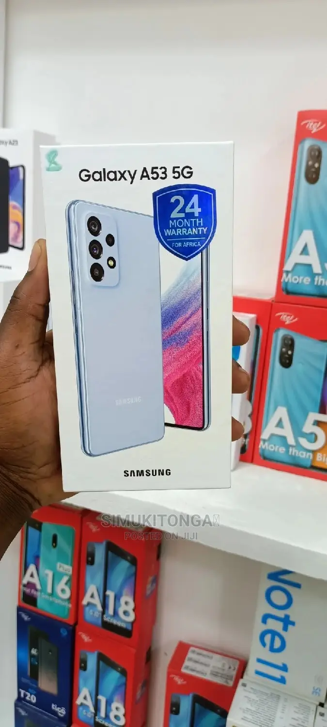 New Samsung Galaxy A53 5G 128 GB Blue