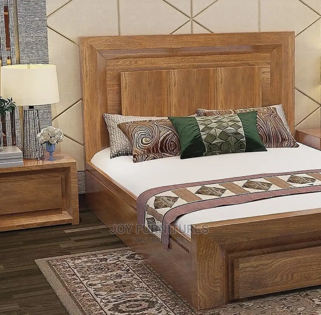 Bed Design (Pure Wood Mkongo)