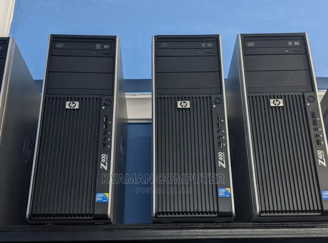 Desktop Computer HP Z400 4GB Intel Xeon HDD+SSD 500GB