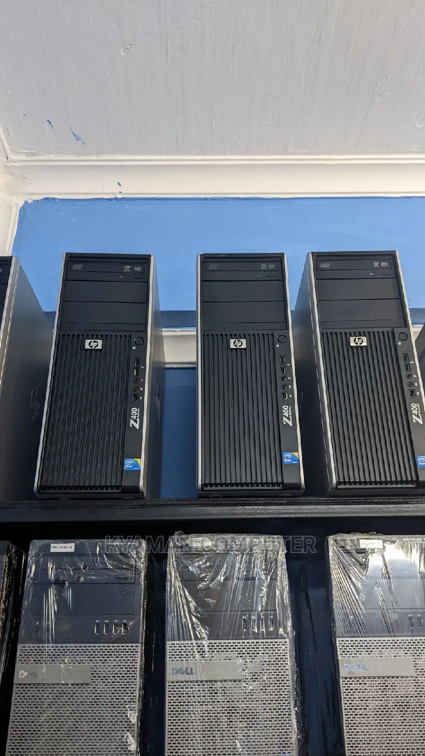 Desktop Computer HP Z400 4GB Intel Xeon HDD+SSD 500GB