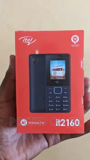 New Itel it2160 Black