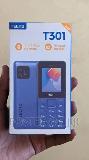 New Tecno T301 Black