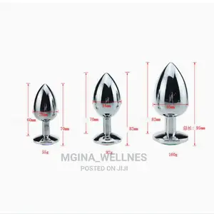 3 Pieces Set of Luxury Butty Plug for Anal