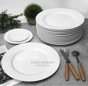 Dinnerplates Pc 6 White Colour