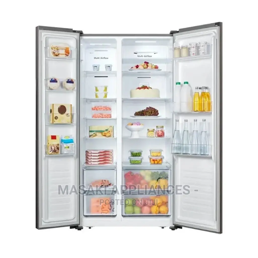 Offer! Hisense H670SIT Side by Side Refrigerator 508L