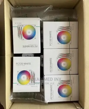 FC120 White Rgb 3X Fan