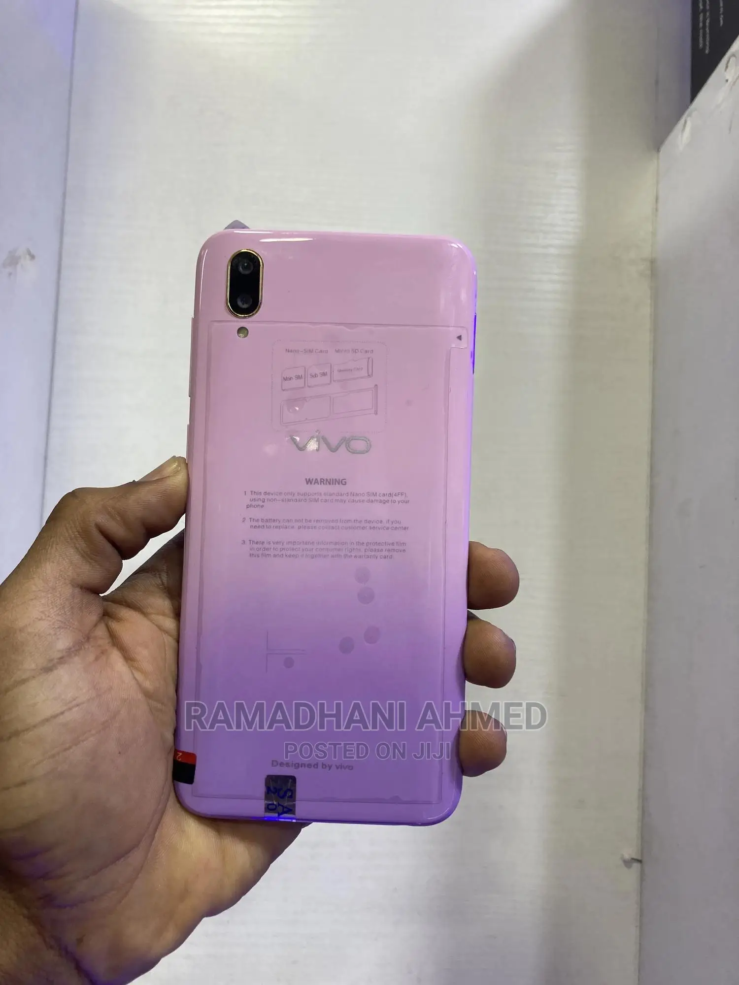 Vivo Y97 128 GB Pink