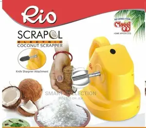 Portable Electric Coconut Scrapper/Knife Sharpener