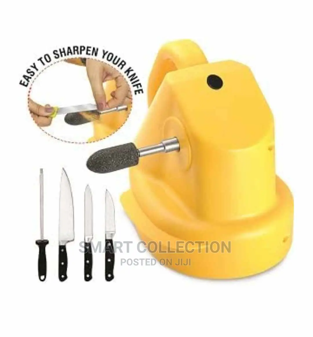 Portable Electric Coconut Scrapper/Knife Sharpener