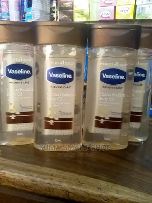 VASELINE Gel Cocoa Radiant Body Oil .