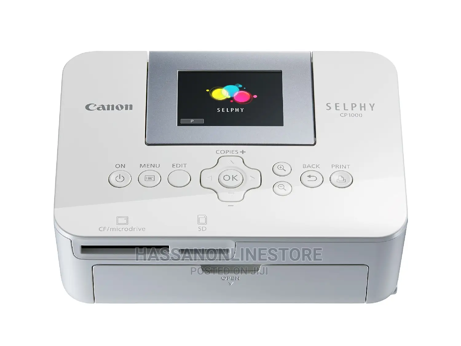 Canon SELPHY CP1000 Photo Printer, White