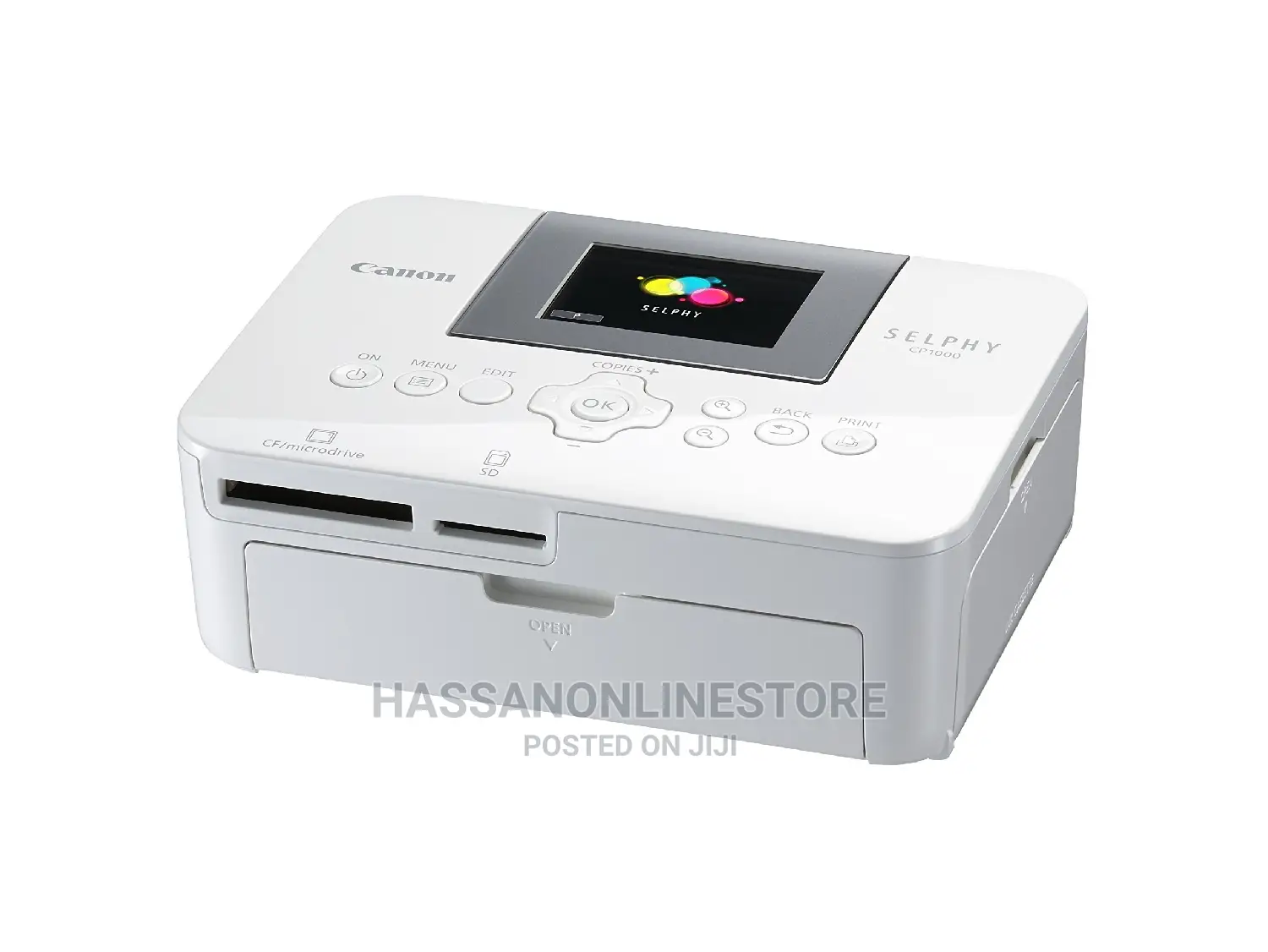 Canon SELPHY CP1000 Photo Printer, White