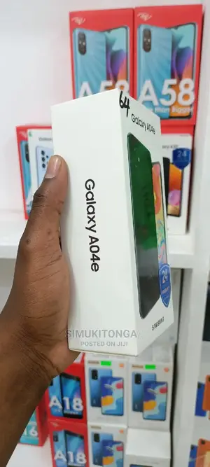 New Samsung Galaxy A04e 64 GB Black
