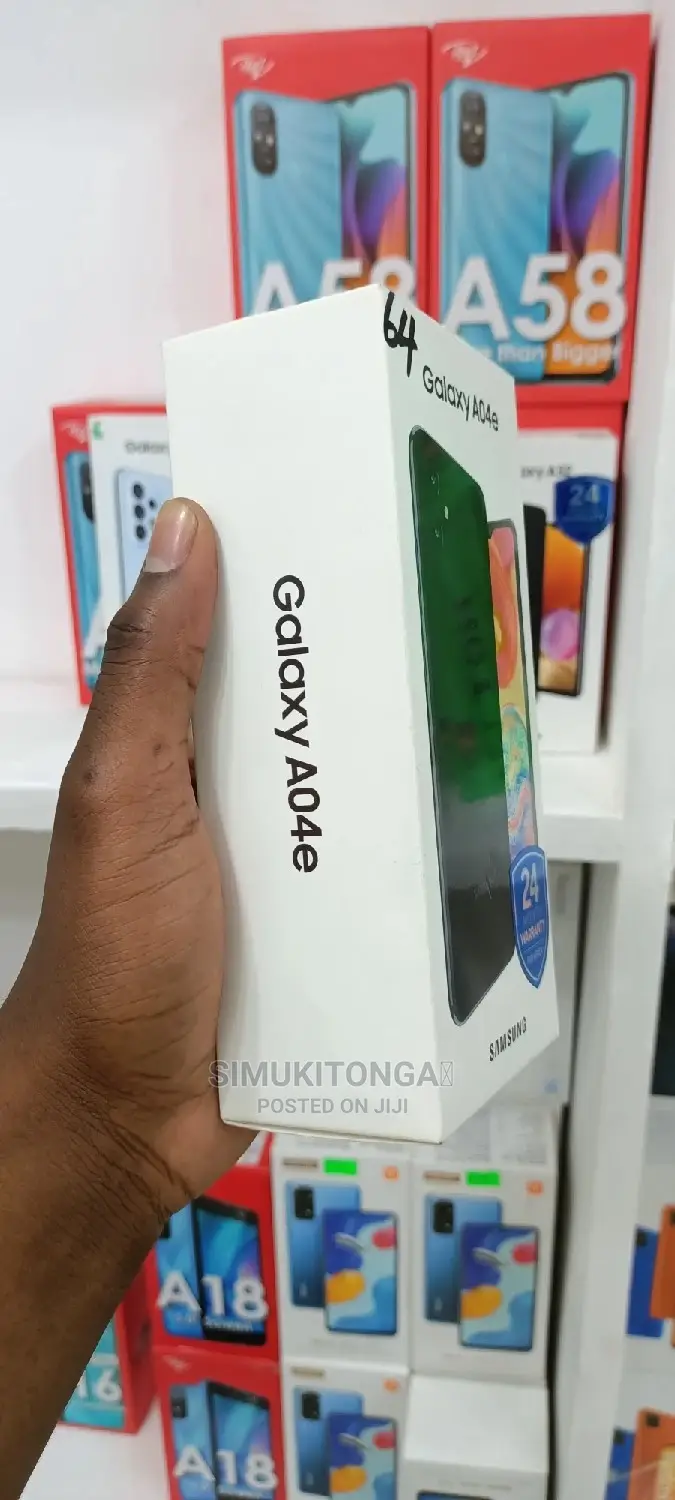 New Samsung Galaxy A04e 64 GB Black
