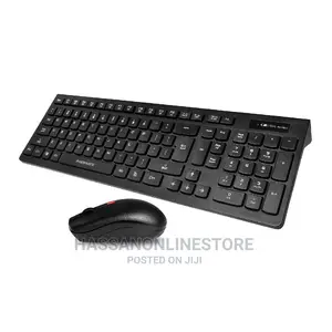 Promate Procombo12 Sleek Profile Wireless Keyboard Mouse