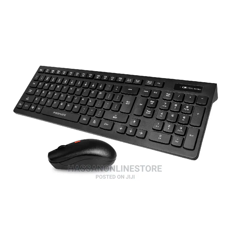 Promate Procombo12 Sleek Profile Wireless Keyboard Mouse
