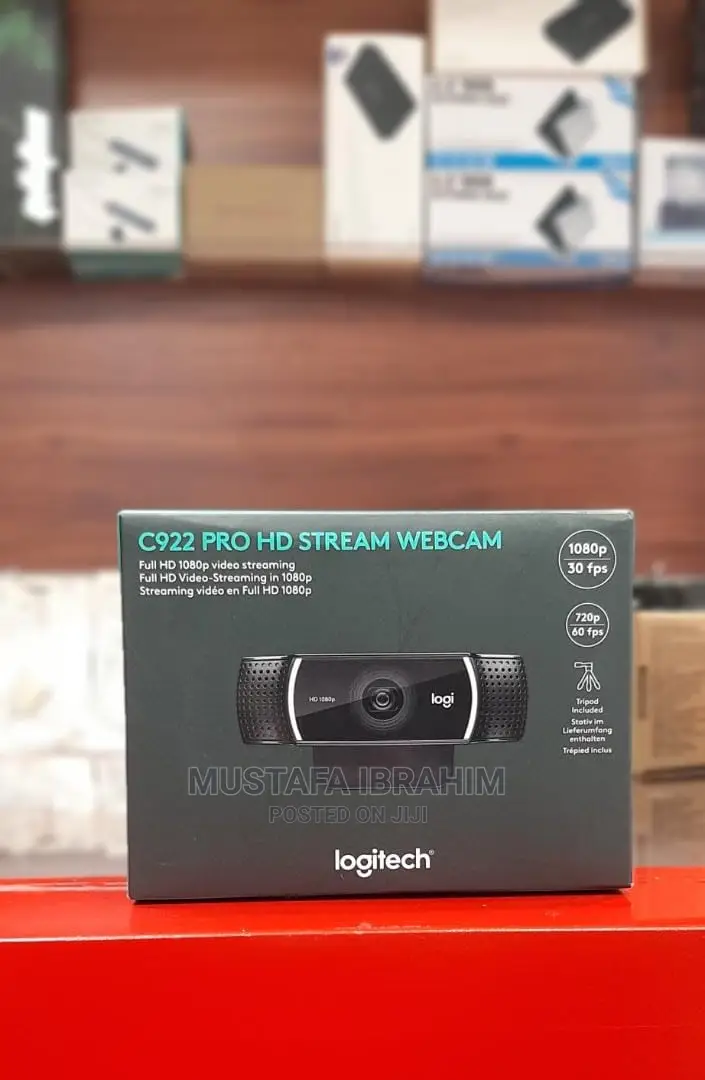 Logitech C922 Pro Stream cam 1080P in Ilala Computer Accessories