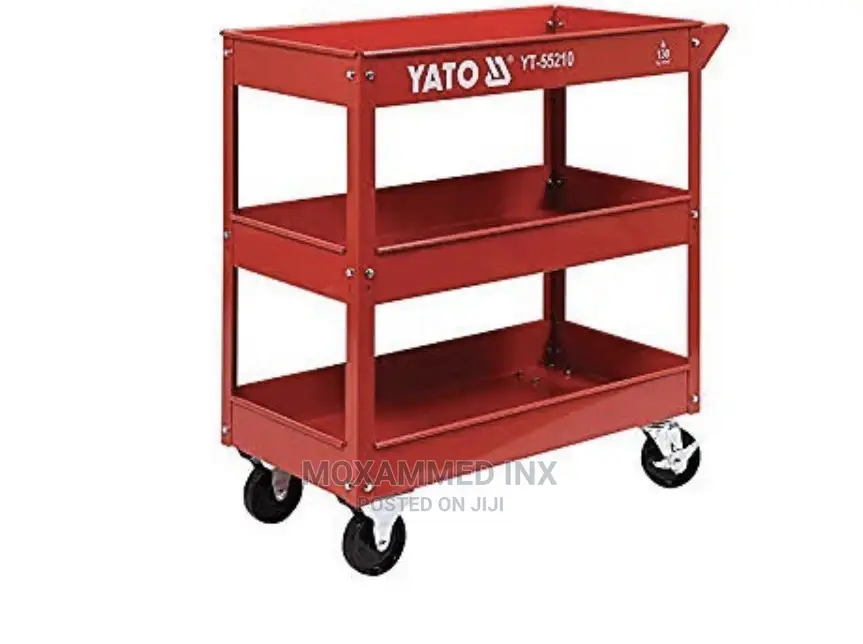Yato YT-55210 3 Trays Tool Cart Load Capacity 130kg