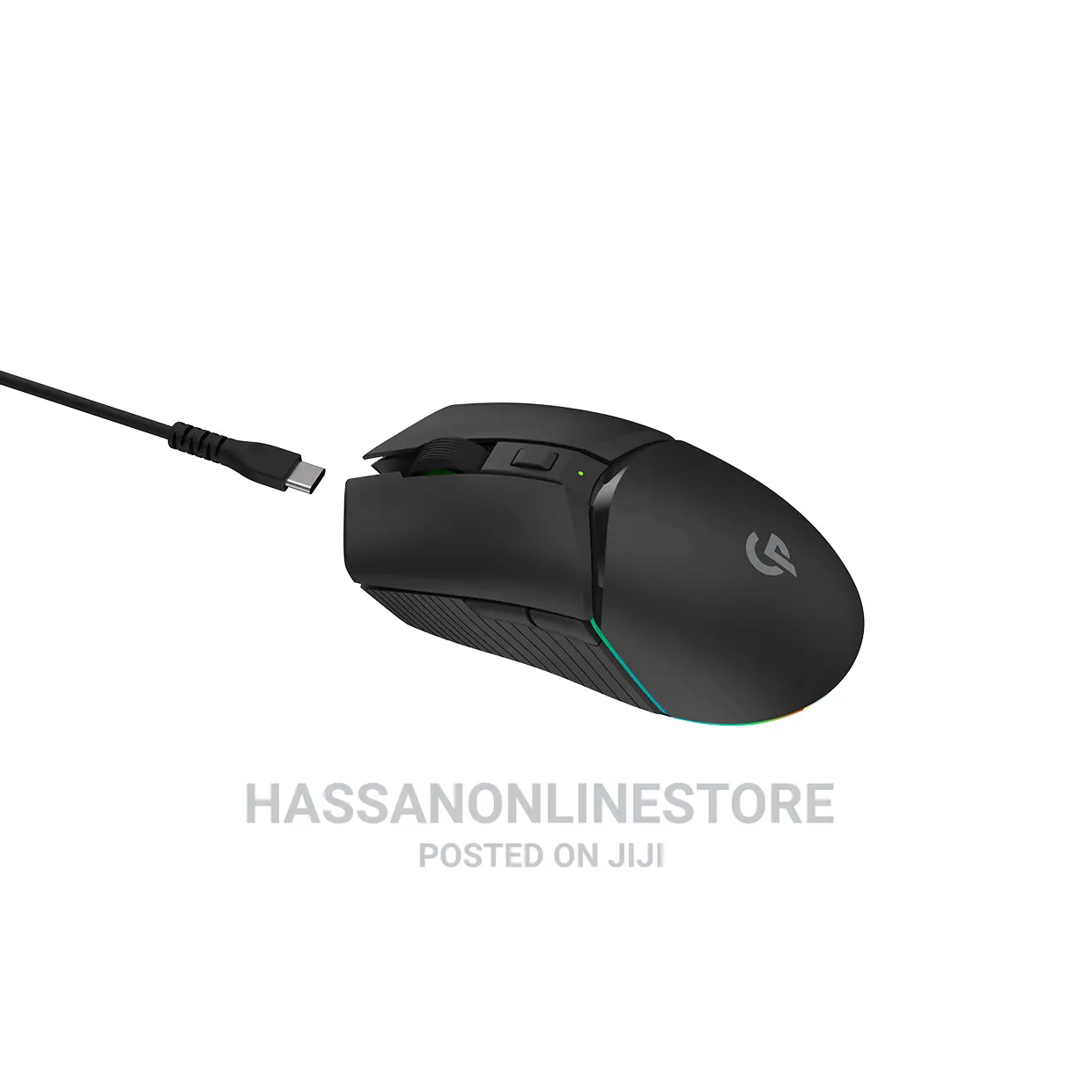 Gaming Mouse Wireless/Wired 7D RGB - PDX313-BK