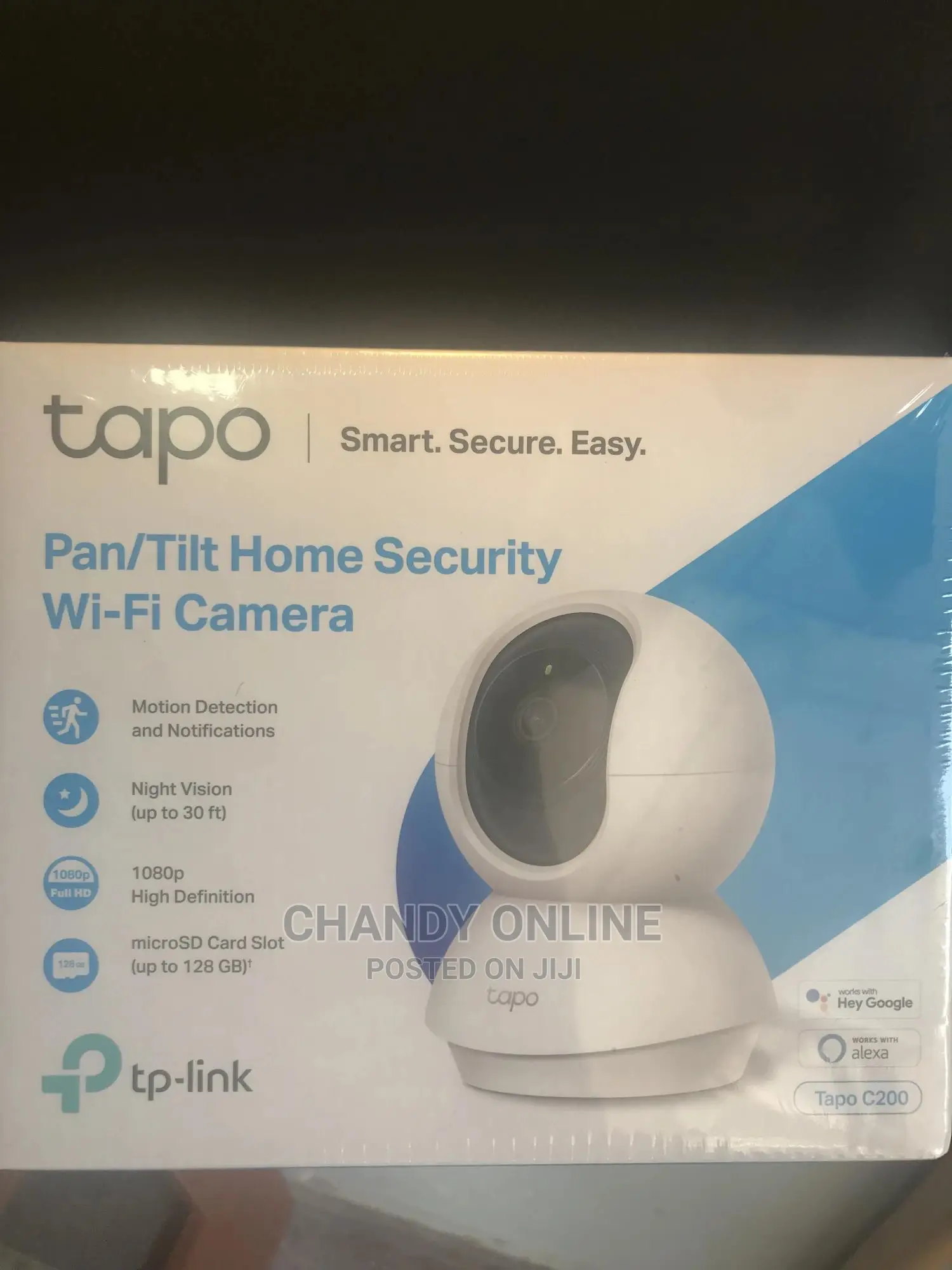 Tp-Link Tapo C100 | IP Camera | Wifi, Full HD 1080p