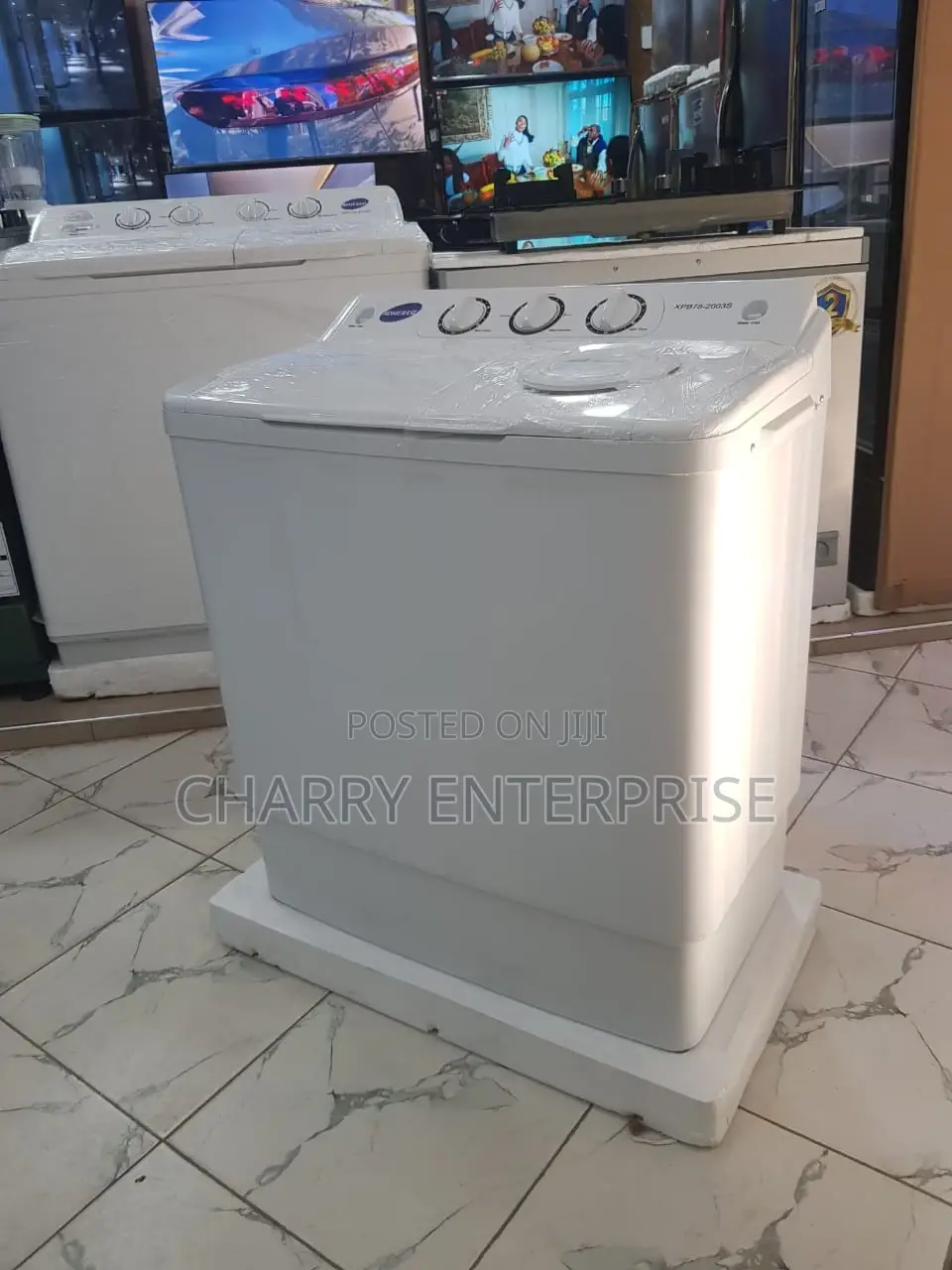 HOMEBASE Twin-Tub Washing Machine8kg (Inafua Na Kukamua