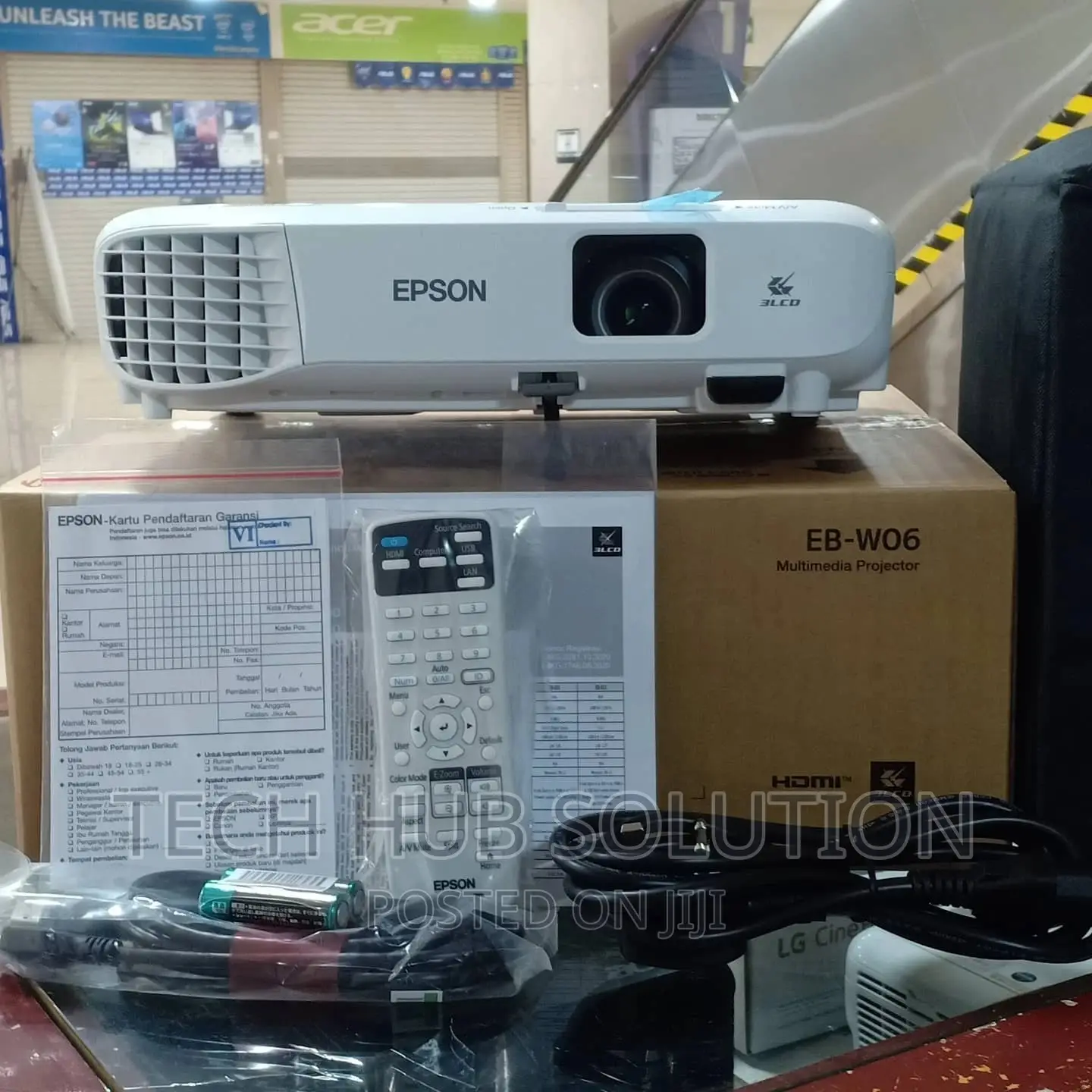 Epson Eb W06 Projector