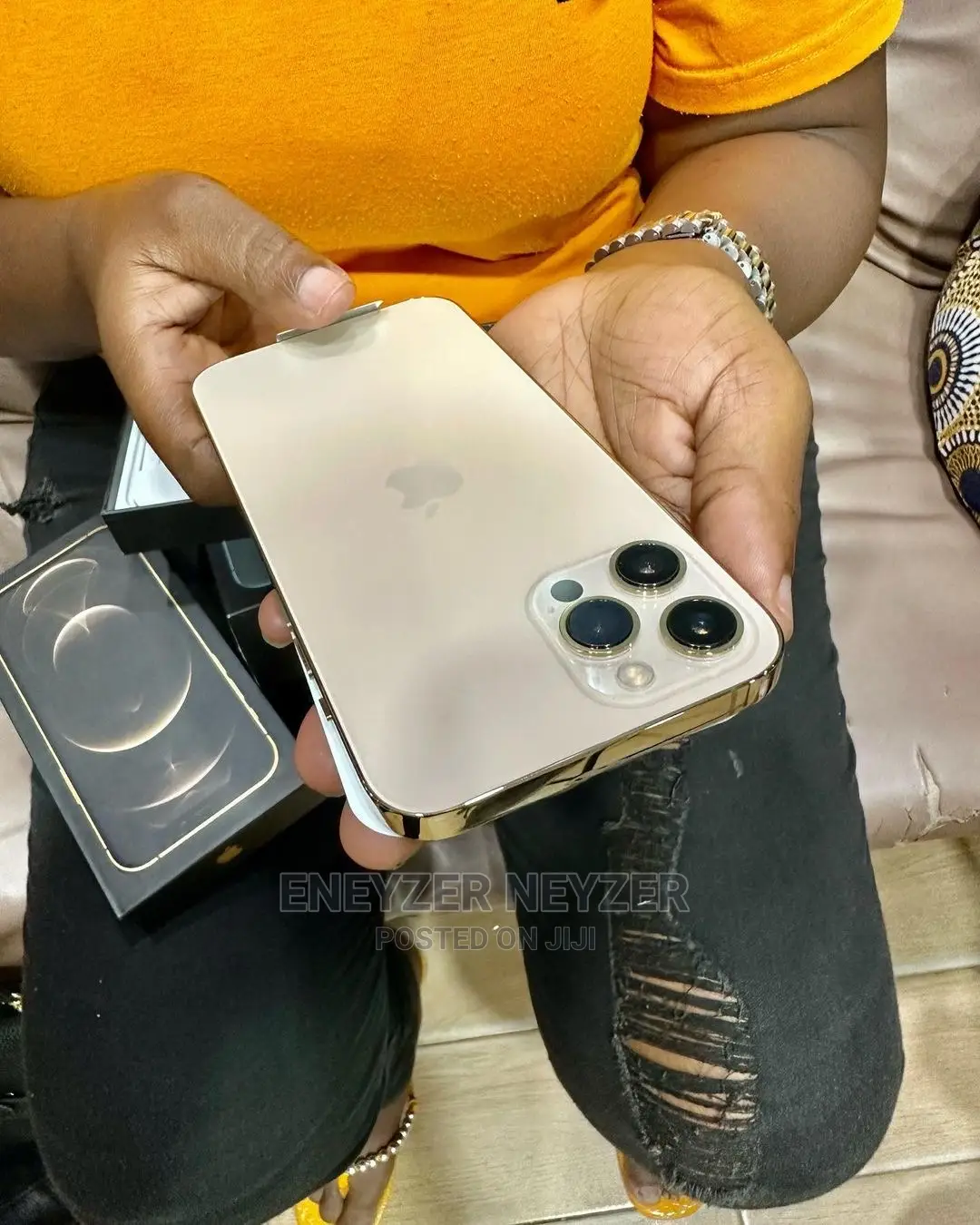 New Apple iPhone 12 Pro Max 128 GB Gold