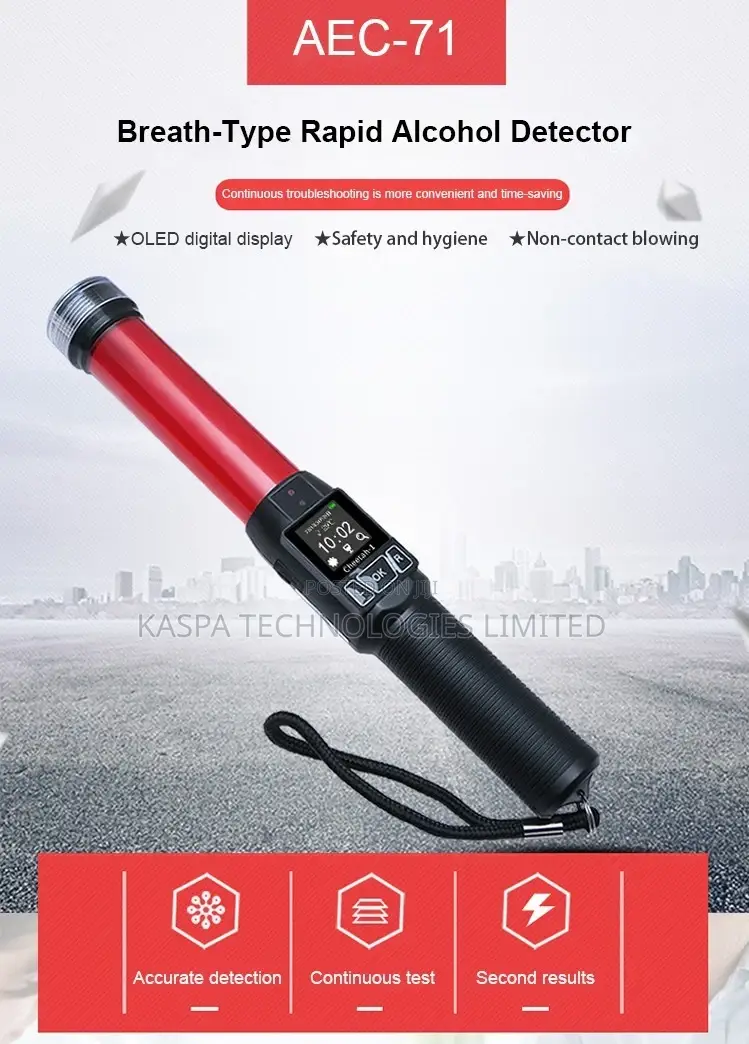 Non-Contact Breathalyser