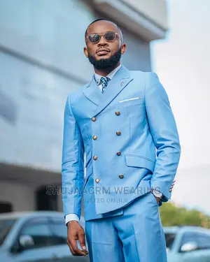 8 Button Mens Suit