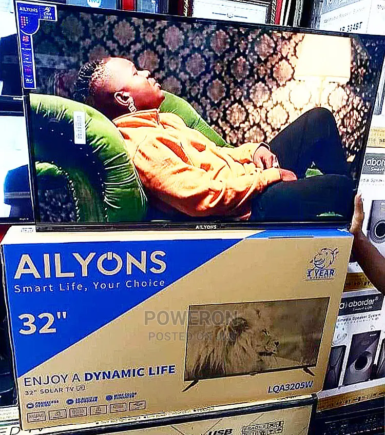 Ailyons 32” LED TV (Frameless)